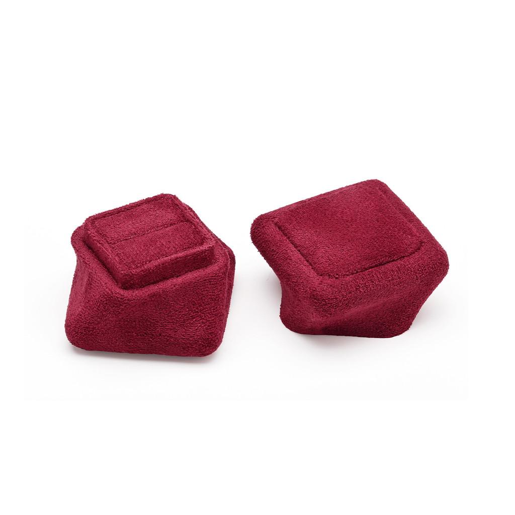 Luxury Jewelry Box With Velvet Interior For Rings And Earrings Storage