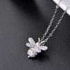 Lindon 925 Sterling Silver Classic Women Necklace Pendant Zircon Fashion Gift