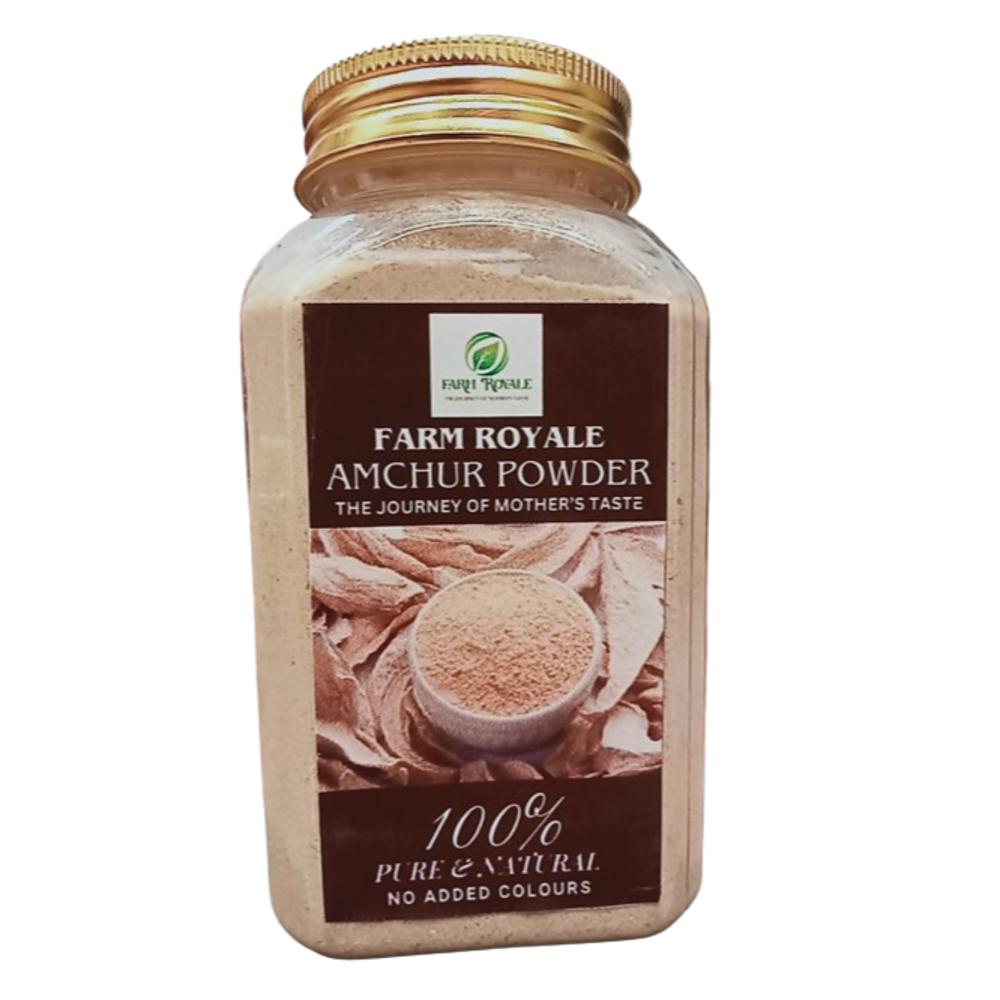Farm Royale Dry Mango Powder (Amchur) 200g | Premium Tangy Spice | Natural & Farm Fresh