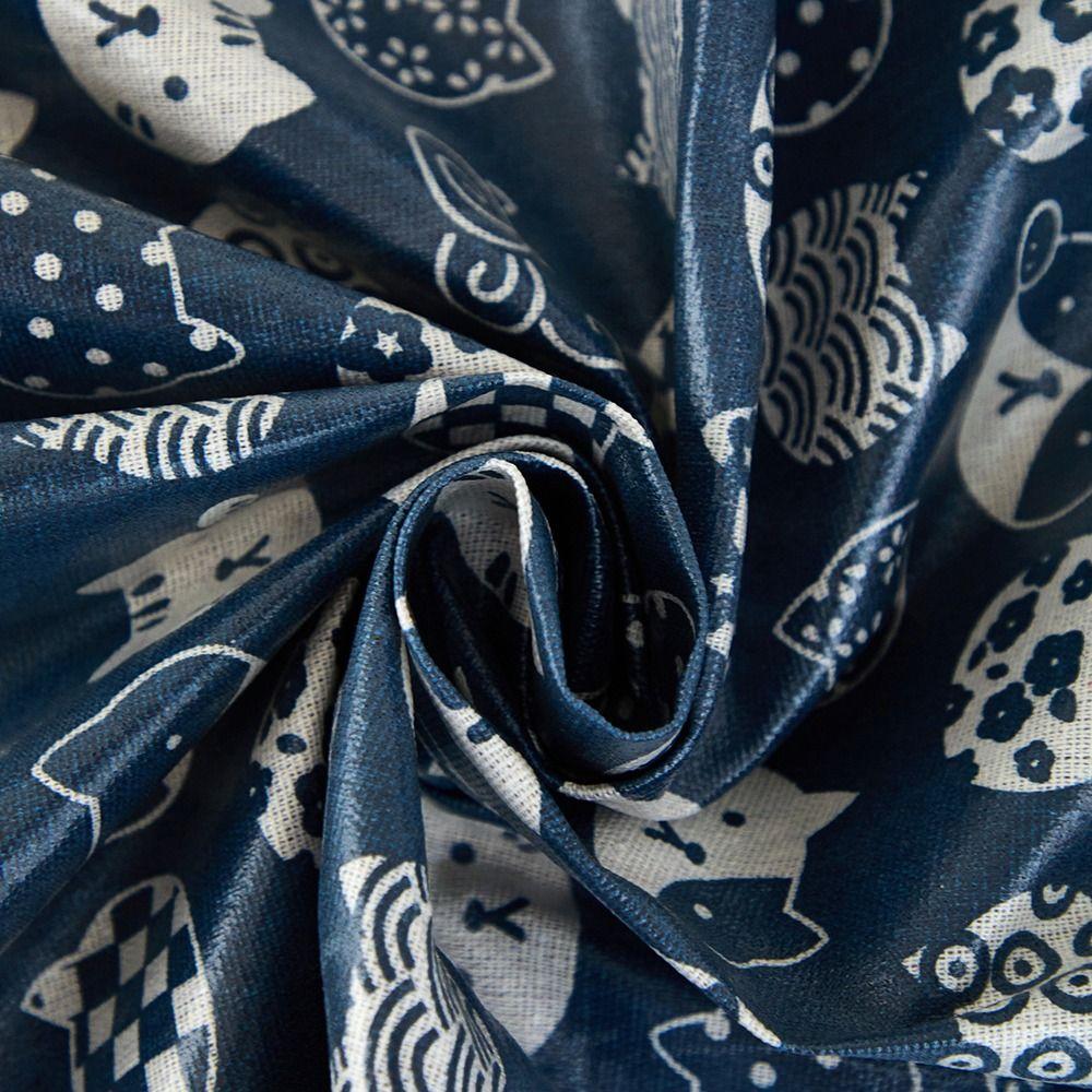 Rectangular Waterproof Coated Tablecloth Reusable Table Mat Table Protection Coat Tea Table