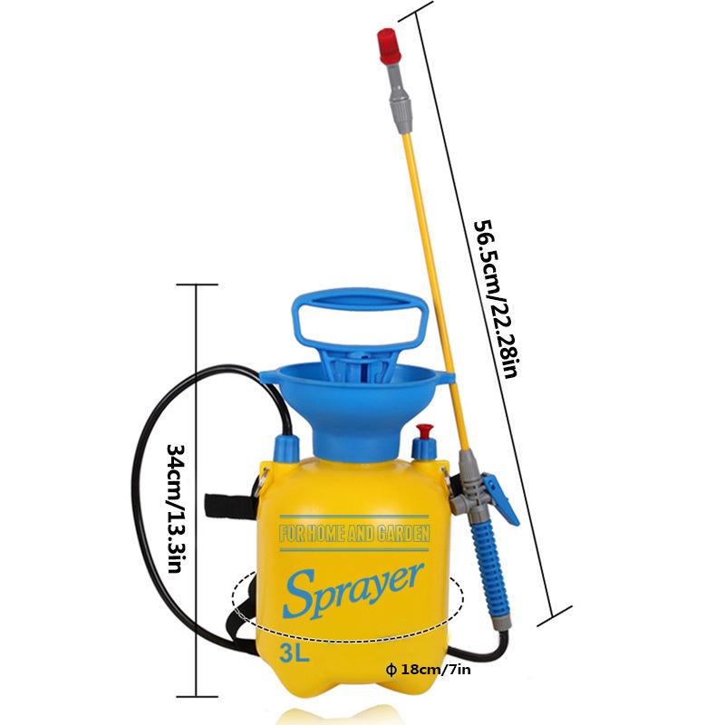 

3л 5л 8л плечевой воздушный распылитель давления садоводство полив дозирование давления распылитель 3L