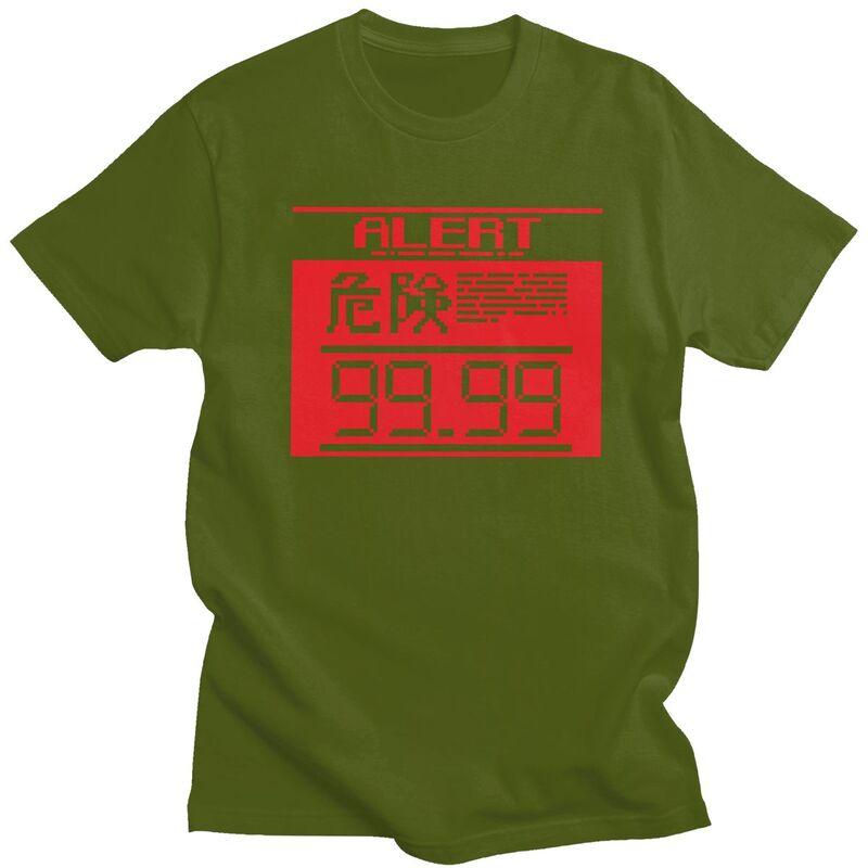 Custom Classic Metal Gear Solid Alert Mode English T Shirt Men Video Game Tshirts Casual Tee Tops 100 Cotton Slim Fit Tshirt
