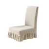 Dining Chair Cover Solid Stretch Chair Protector Cover Slipcover Chair Skirt for Office Wedding Banquet Ceremony Party
