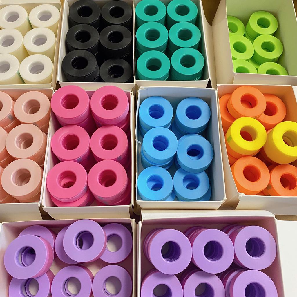 Colorful Eyelash Tape for Sensitive Skin Custom Logo Silicone Gel Paper Micro Foam Tape Lash Tape for Lash Extensions