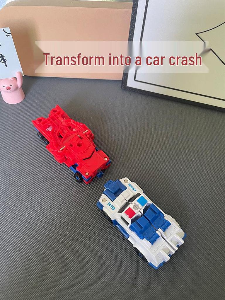 Children's Two-in-One Magnetic Transforming Robot Toy