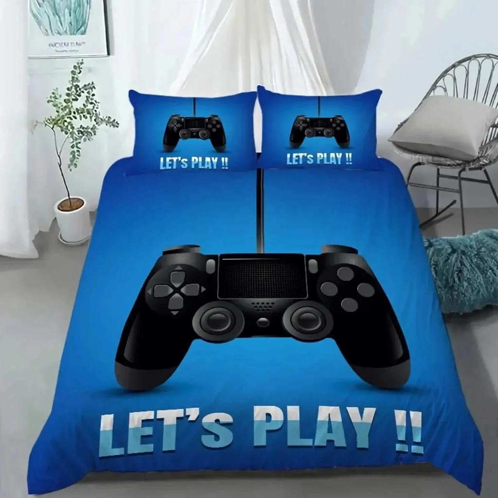 Luxury New 3D Print Game Comfortable Duvet Quilt Cover Pillowcase Bedding Set Children Bedroom Decoration Home Textile