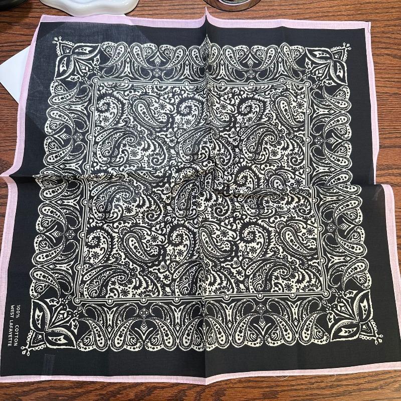 Spring and Autumn pure cotton 55cm small square scarf women's literary silk scarf versatile decorative scarf thin headscarf headband scarf