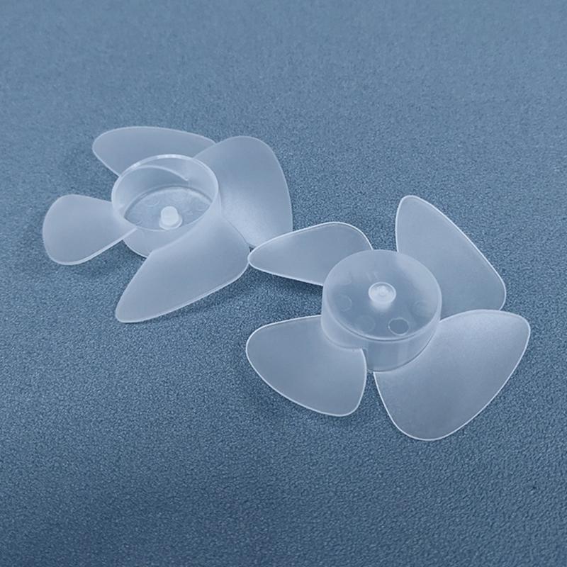 Mini Desk Replacement Fan Blades Plastic Fan Blades Replacement Small Hair Dryer