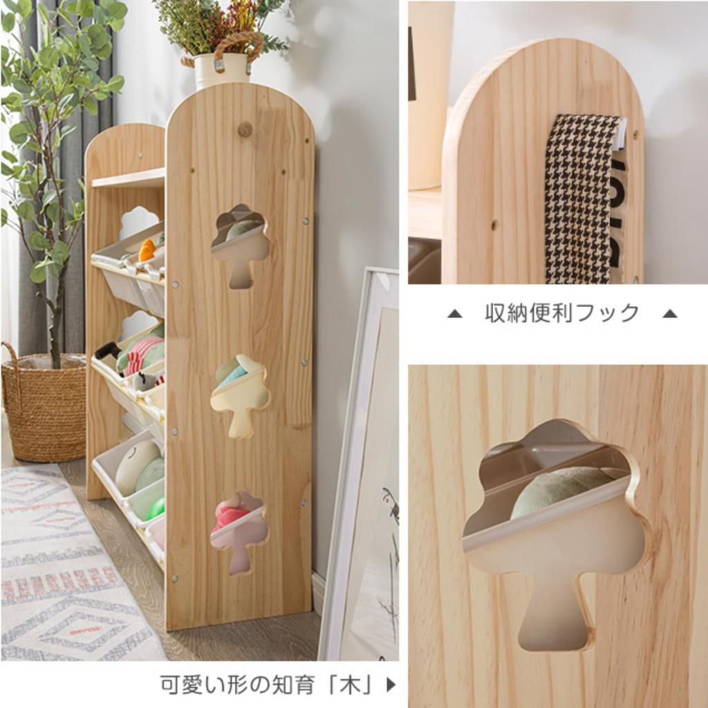 SOFTSEA Spielzeug-Aufbewahrungsregal mit Aufsatz, Naturholz, groß, Breite 88 x Tiefe 29 x Höhe 89 cm, leicht zu transportieren, für die Schule, neues Baby, Naturbrett, Box, Kapazität, cm