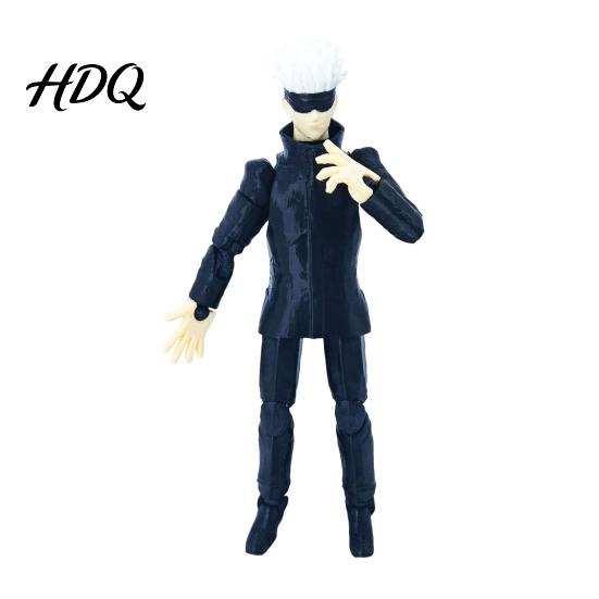 Desktop Action Figure 3D Printed Anime Figure Movable Joints Cartoon Character Model A