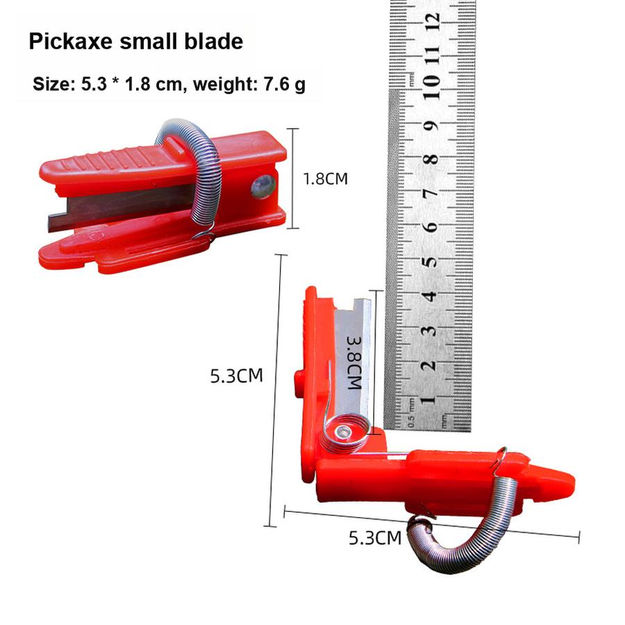 5 Stück Mini-Traubenschere, Daumenmesser, Pflücker, Gemüseclipper, Blattabschneider, Obstpflückwerkzeug