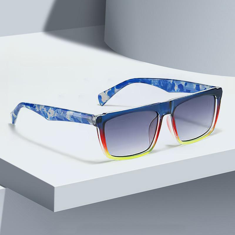 Classic Vintage Men for Women Big Sunglasses Men Square Sunglasses Brand Designer Style Unisex Sun Eyeglasses Black Lense Male Female Sunglasses UV400