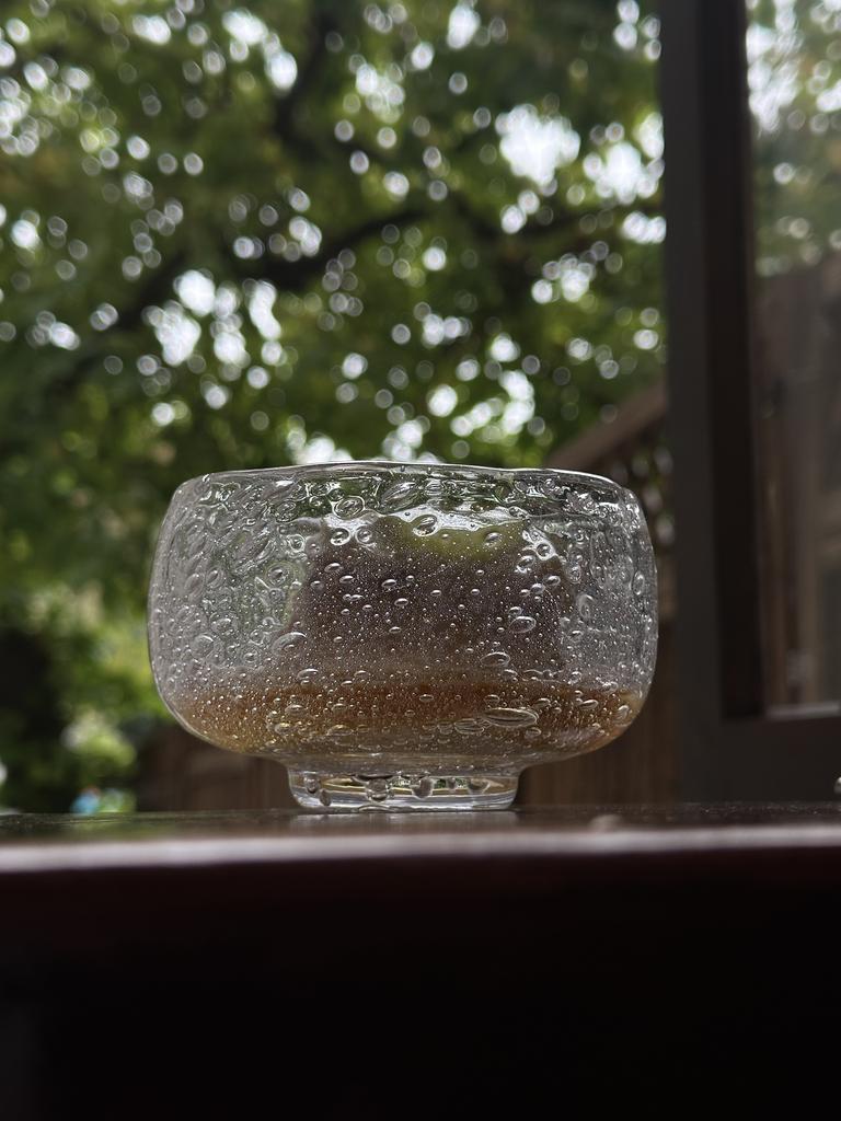 Creative Japanese Handmade Bubble Matcha Cup, Cupcake Latte Art Cup, Ins Retro Whisk Glass Blowing