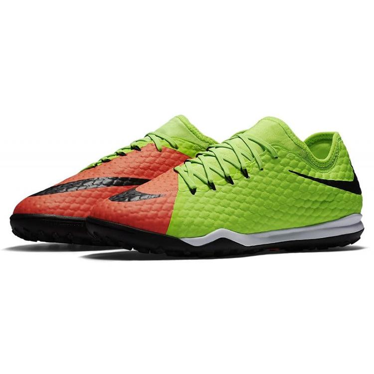 Nike TF Turf Slip Resistant Abrasion Resistant Soccer Shoes Men's Neon Green 852573-308