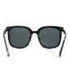[meSmart] AROSA Sunglasses for Men and Women, Wellington Style, Black Rim, Large Size, Suitable for Driving, Lightweight, UV400 UV Protection,