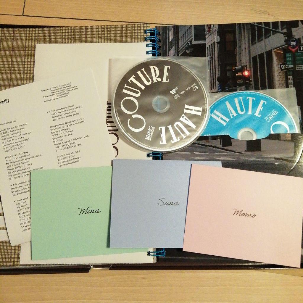 [USED] TWICE MISAMO HAUTE COUTURE First Press Limited Edition