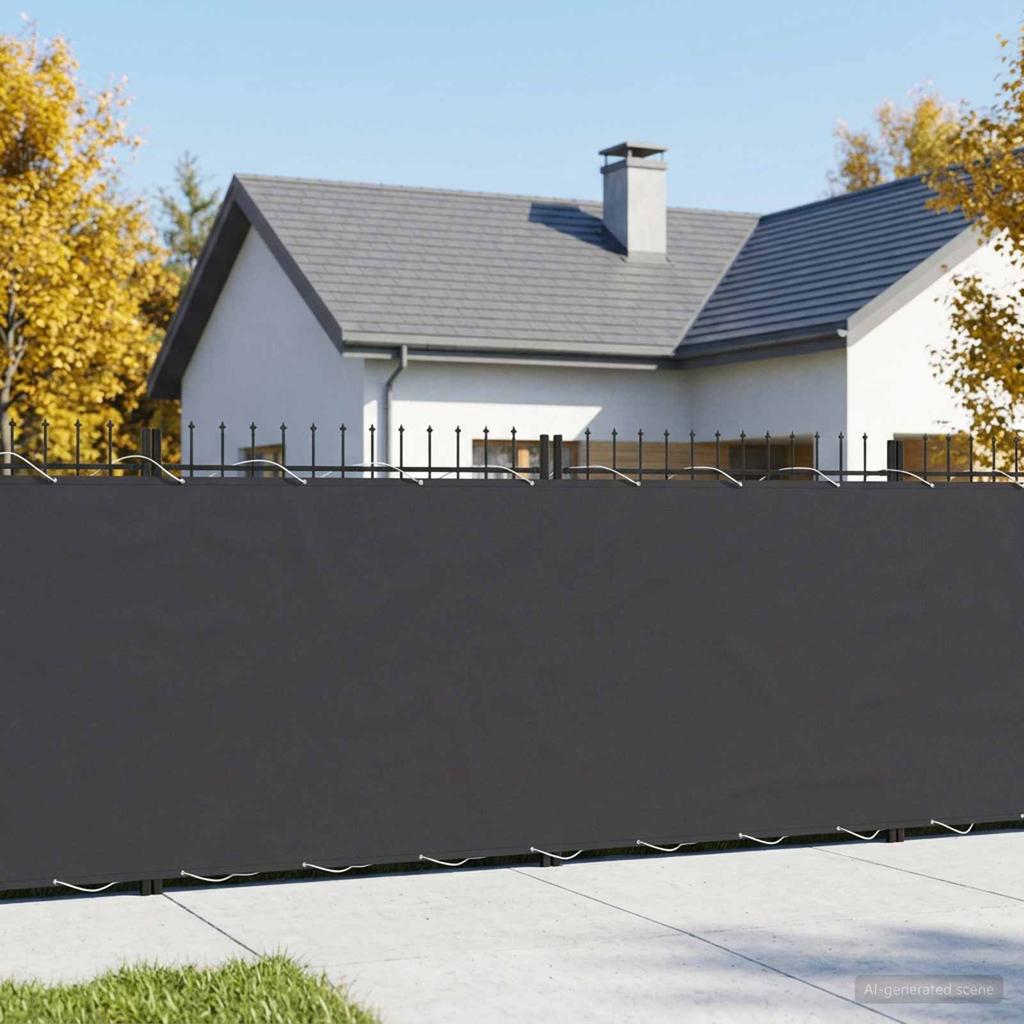Balcony Privacy Screen 180 X 300 Cm Fabric with PU Coating