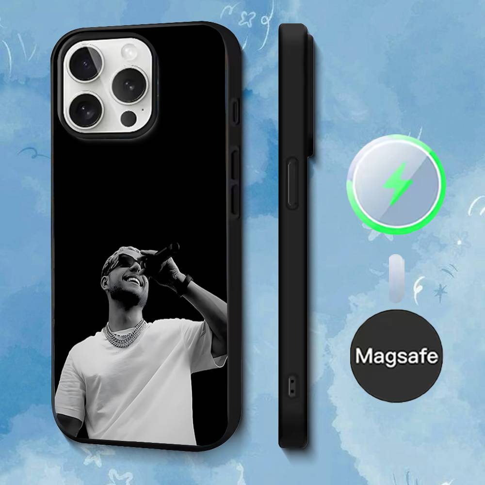 PLK French Rapper Mathieu Phone Case For iPhone 17,16,15,14,13,12,11,Pro,Max,Plus,Mini,SE4,E Magnetic Magsafe Wireless Charging