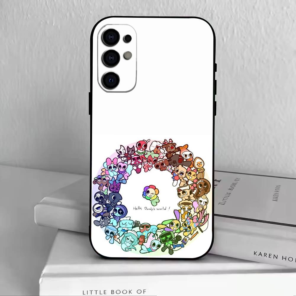 

Cute Sprunki Phone Case Black Silicone Soft For Samsung S25,S24,S21,S22,S23,S30,Ultra,S20,Plus,Fe,Lite Samsung S30Ultra5G