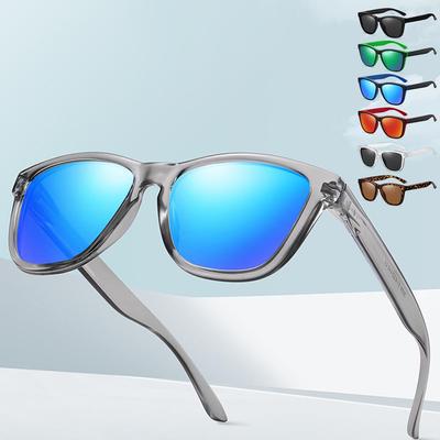 Lunettes de soleil classiques à miroir avec protection UV400 pour l'extérieur, pêche, conduite, lunettes de soleil polarisées