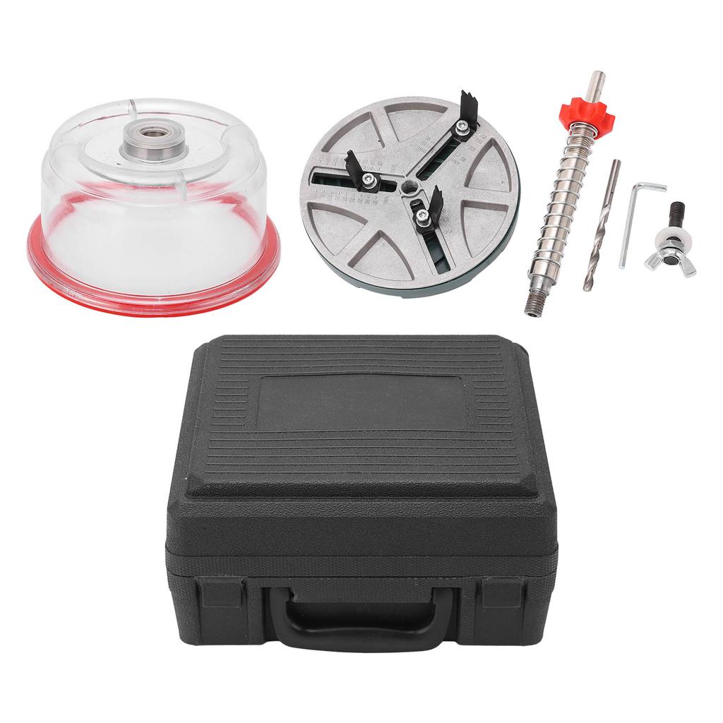 Verstellbare Lochsäge mit Staubabdeckung Verbindungsstange Mittelbohrer Sechskantsteckschlüssel-Satz für