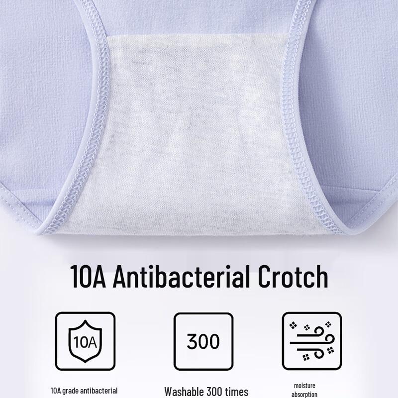 Women's 7A Antibacterial Cotton Briefs