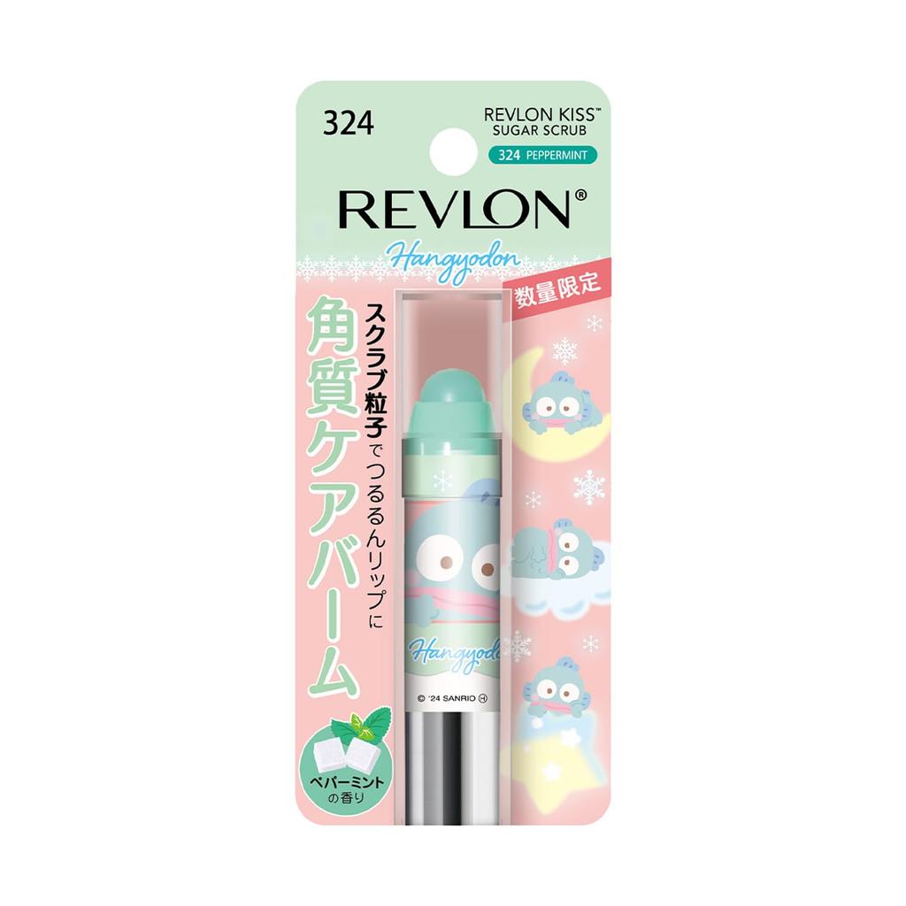 Revlon Kiss Zuckerpeeling Sanrio Kosmetik 324 Zucker Minze Pfefferminzduft Feuchtigkeitsspendende Exfoliation Pflege Lippen Lippenpeeling Hangyodon Lippenbalsam Lippenbalsam Lippen