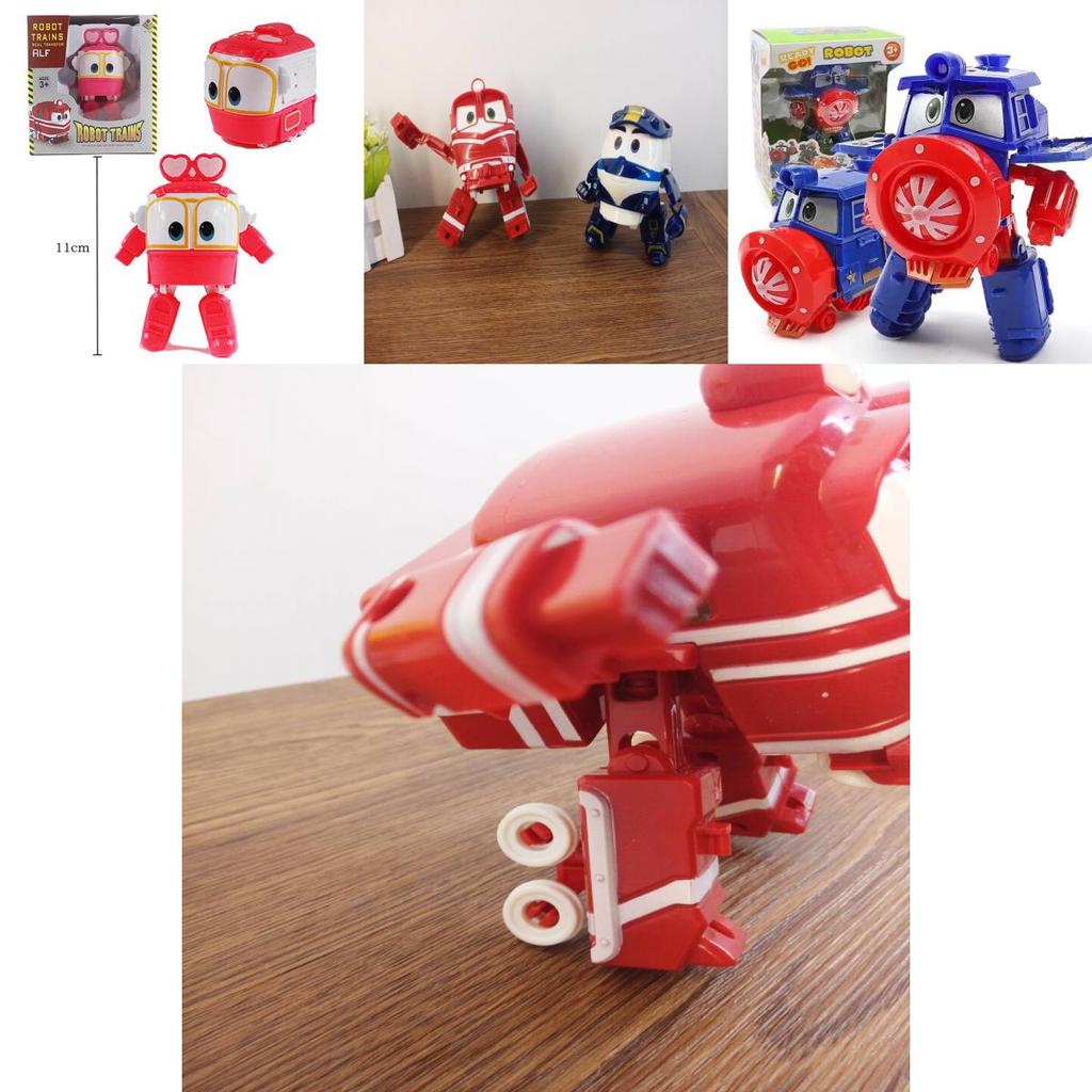 Robot Trains Rt Kay Transformer Train Figure Korean Animation Toy For Kids