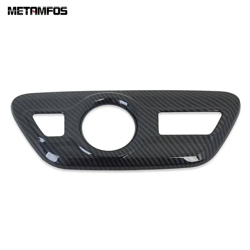 Center Console Gear Shift Box Cover Trim For Toyota Prius Hatchback     Carbon Fiber Accessories Car Styling