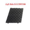 A Pair Black For BMW E60 E61 M Bumper Cover 51117897186 51117897184 E60 E61 Car Front Bumper Lower Mesh Grill Plate Trim Cover