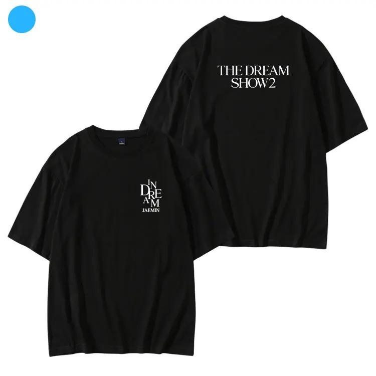2026 Kpop NCT DREAM Concert THE DREAM SHOW2 Series Print T-shirt Cotton Summer Tee Short Sleeve T Shirt Fashion Women's Clothes