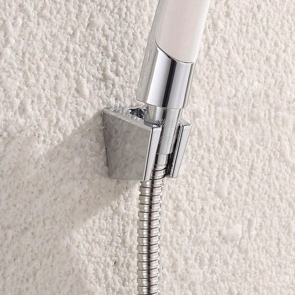 5Pcs Shower Head Holder Adjustable Wall Mounted Shower Holder Self-Adhesive Shower Head Handheld Bracket Bathroom Part