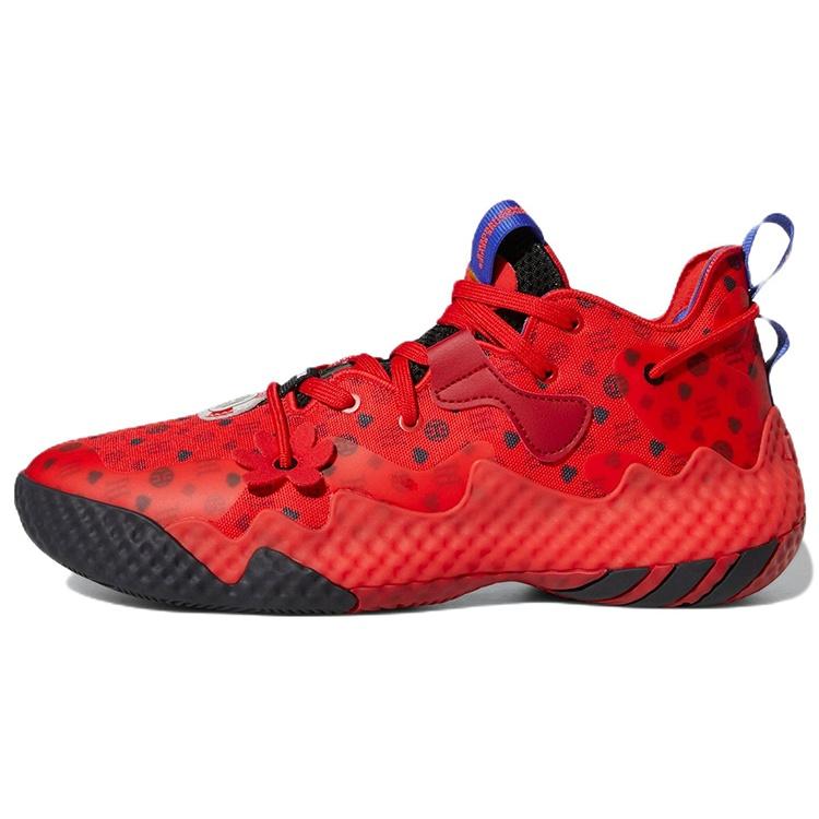 adidas Harden Volume 6  Vivid Red Monogram  Men s HQ3884 EU 46⅔