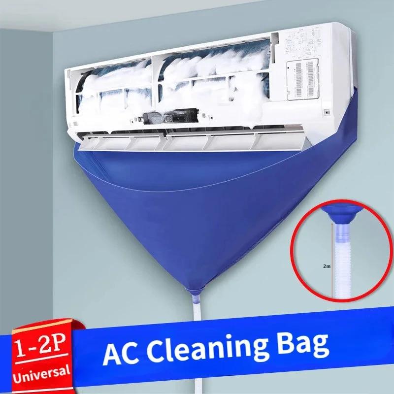 1/3/8ks sáček na čištění klimatizace Vodotěsný odtok pro mytí potrubí pro vypouštění vody z klimatizace Ac Cleaning Kit Aircon Clea