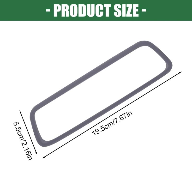 Rückspiegelrahmen Auto Schutzhülle Weiche Silikonkante Kratzfest Einfach Aufsteckbar