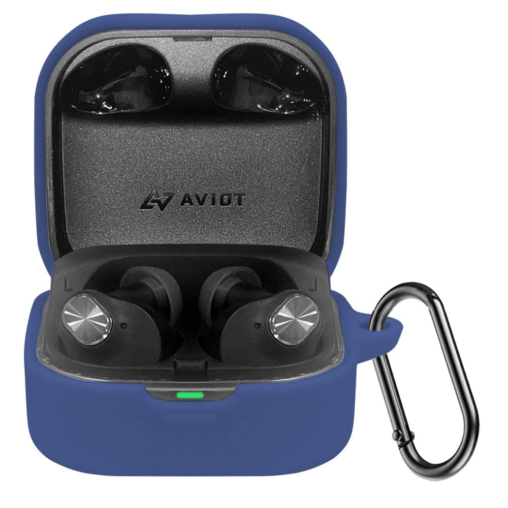 

Для AVIOT Case Оснащен крючком для предотвращения спортивной прохладной конструкции из мягкого кремнезема мягкий чехол для защиты от падения TE-Q3 [HVUYAL] потеря,