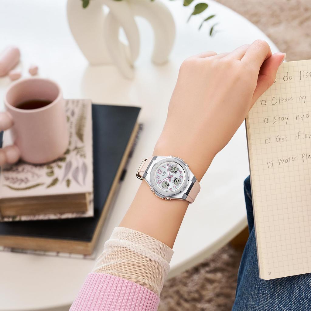 Casio Solar Watch Mute Pink Baby-G G-MS Radio-Controlled MSG-W610-4AJF Women's