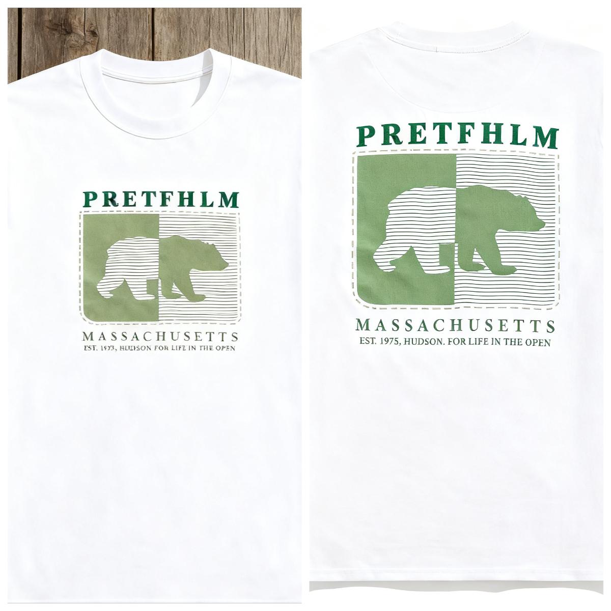 

Men s Contrast Stripe Bear Peripheral Printing Summer Luxury Brand Cotton Men s and Women s T-Shirts t shirts for men S