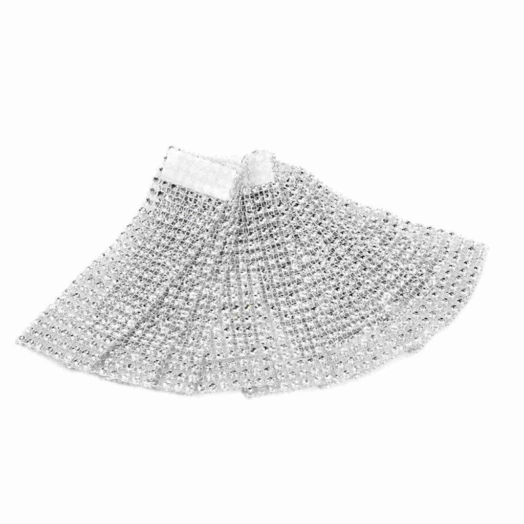 50pcs 8 Rows Chair Sash Napkin S Mesh Wrap Ribbon For Wedding Christmas Gold