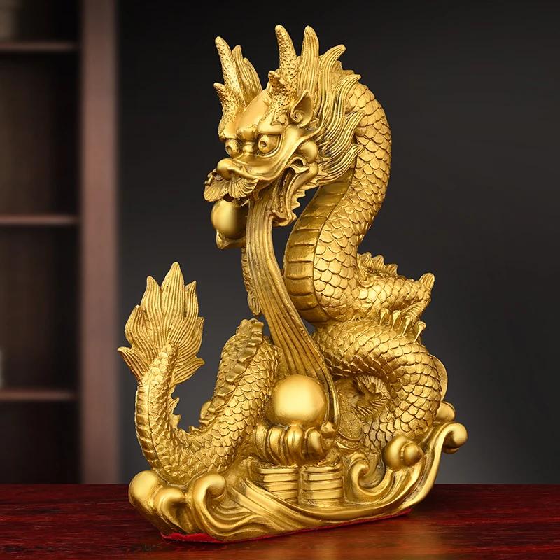 Lucky Dragon Ornaments Auspicious Dragon Play Beads Twelve Zodiac Home Decor Gifts