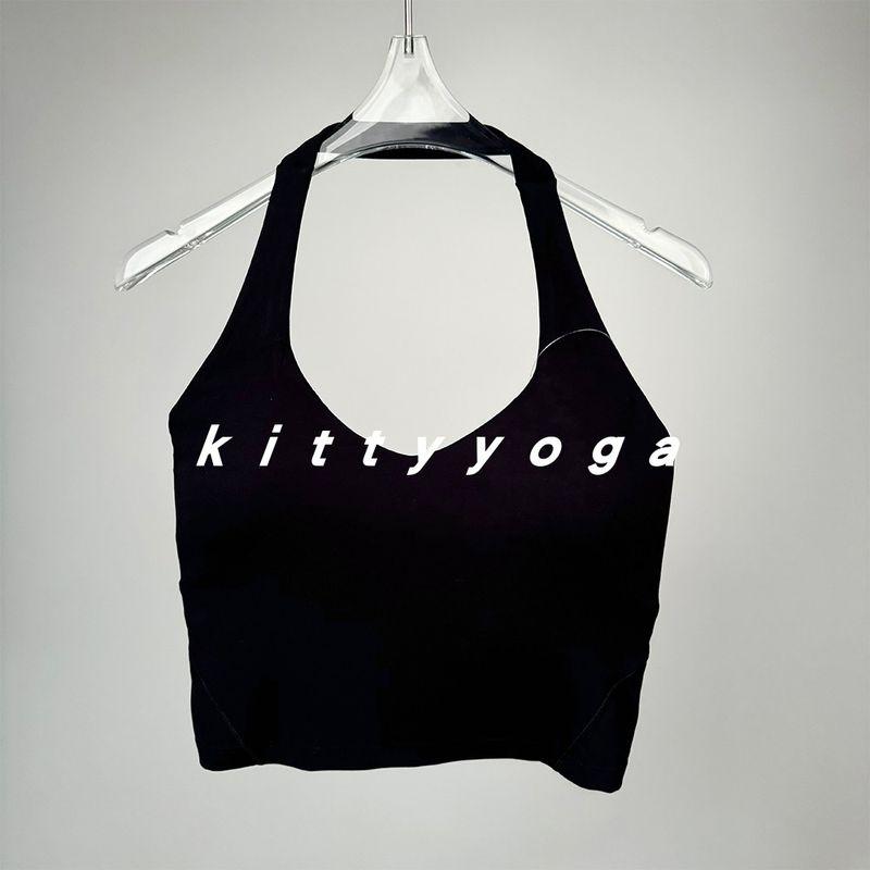 [Fairy Hong Kong Style Halterneck] U-Collar Sexy Open Back Sports Bra Yoga Fitness Disco Jumping Sexy Female New Arrival