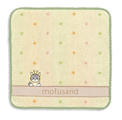 Mofusand Handtuch Taschentuch (Punkt Nyan Beige) Japan NEU