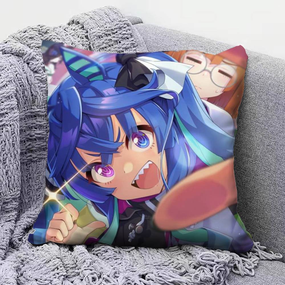 

Uma Musume Pretty Derby Twin Turbo Чехлы на диванные подушки и декоративные наволочки на заказ 30x30 cm