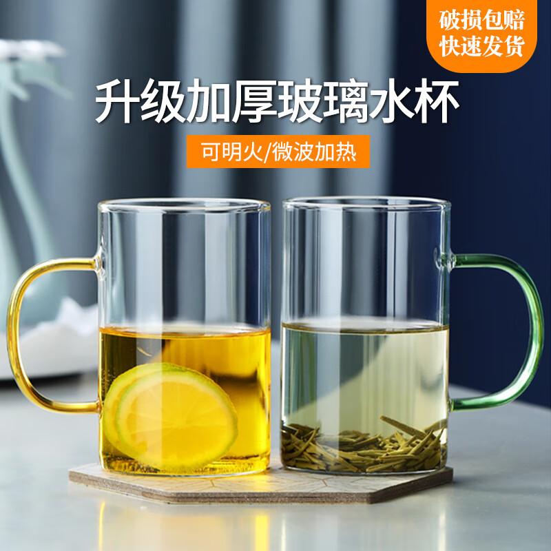WZ Heat-Resistant Borosilicate Glass Mug with Handle 300ml