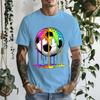 Unisexs Crew Neck T Shirt Melting Soccer Ball Graphic Short Sleeve Tees Summer Casual Tops For Unisex Sport Print Daily Shirts