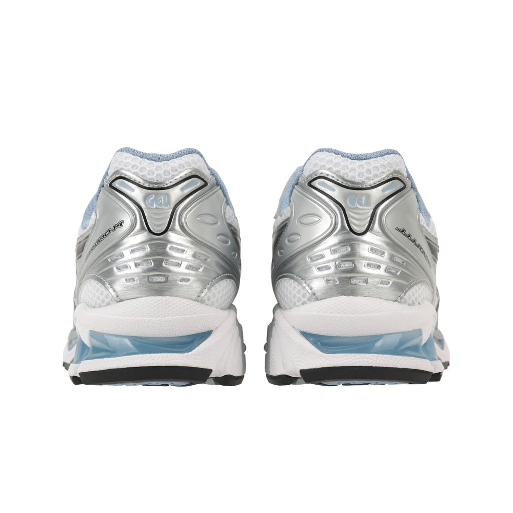 JJJJound x ASICS Gel Kayano 14 Blanc Bleu Bébé Baskets Unisexe Argent Noir 1203A961-101