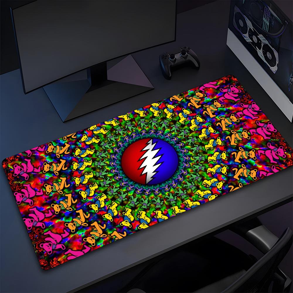 Grateful Dead Bance Bear Mouse Pad High Quality Natural Rubber Mouse Pad The Most Professional Washable Laptop Mouse Pad