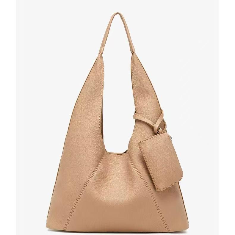 Women's 2025 Genuine Leather Dumpling Shoulder Bag - High-End Cowhide Crossbody Handbag