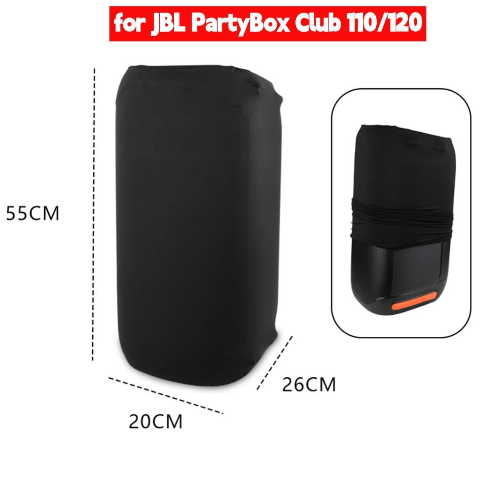 Ochranný kryt na venkovní reproduktor Elastický napínací kryt reproduktoru pro JBL PartyBox Club 110/120/Encore Essential/100/110 Chránič