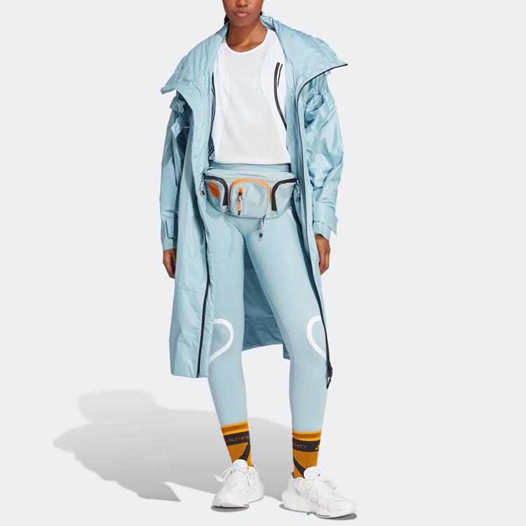 Adidas SS23 Quick-Dry Slim Fit Fitness Pants Women Bottoms Gray HR2207